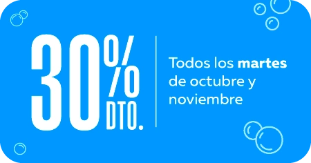 30% todos los servicios de baño y peluquería