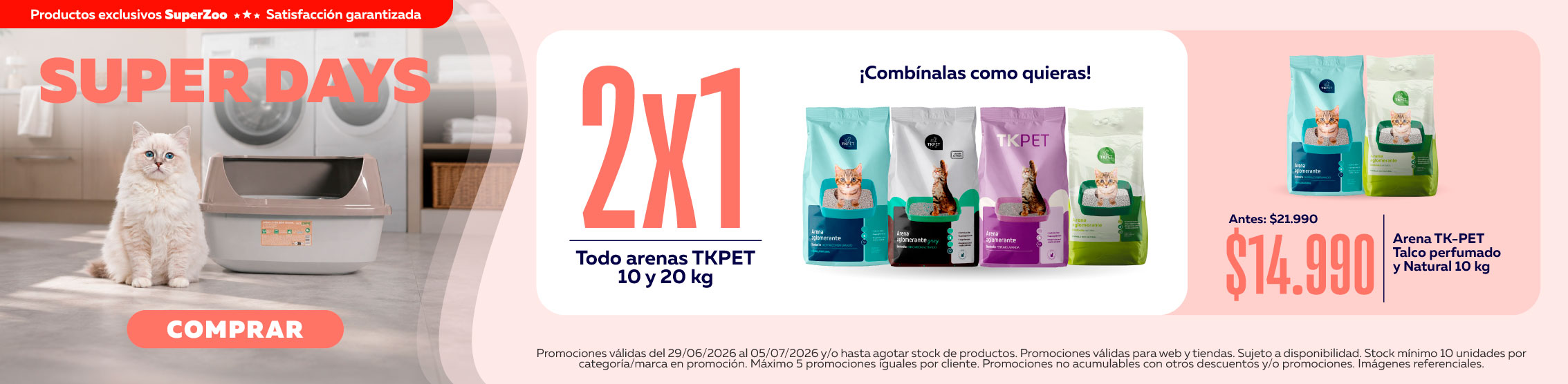 superdays arenas tk-pet