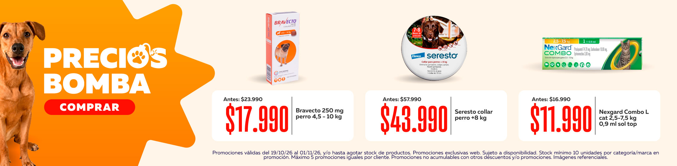 precios bomba antiparasitarios