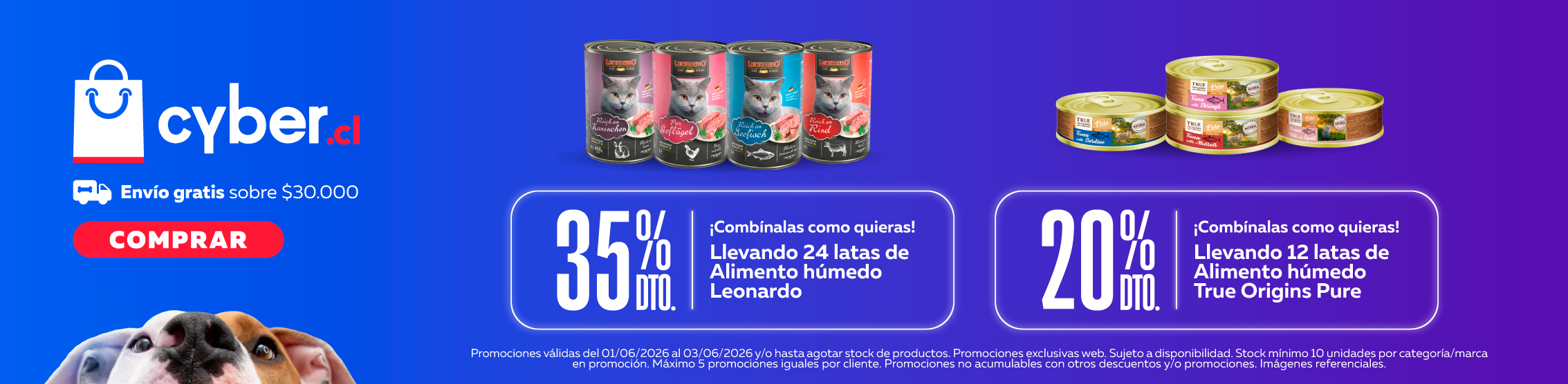 cyber alimento humedo