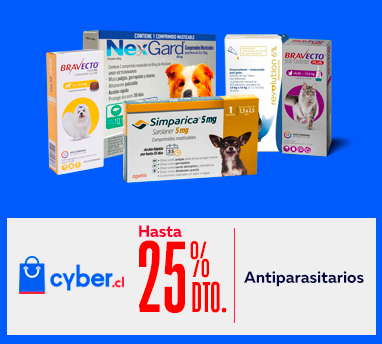 Cyber ofertas en antiparasitarios