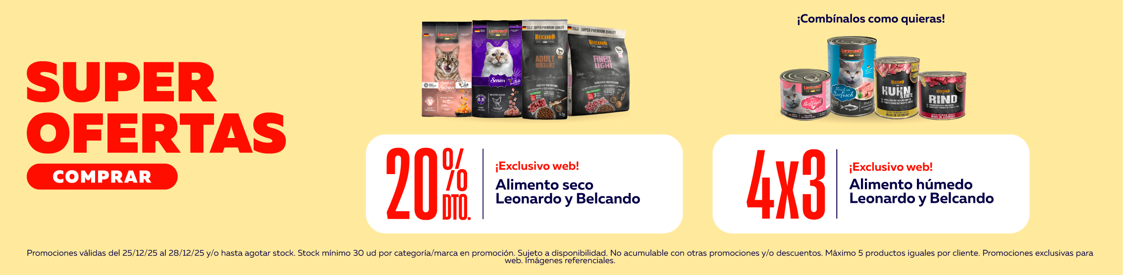 super ofertas leonardo y belcando