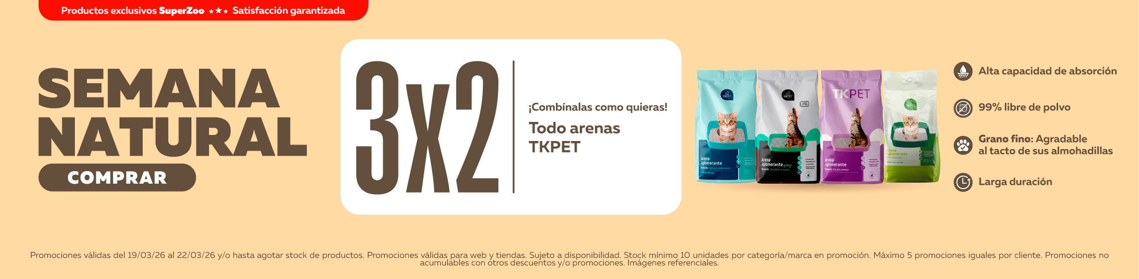 semana natural arenas