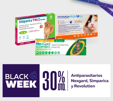 Ofertas Black week en antiparasitarios