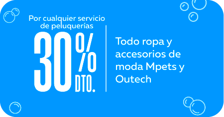 Ropa y accesorios Mpets y Outech 30%