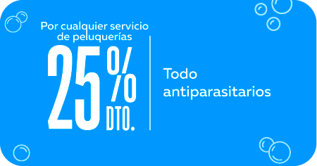 Antiparasitarios 25%