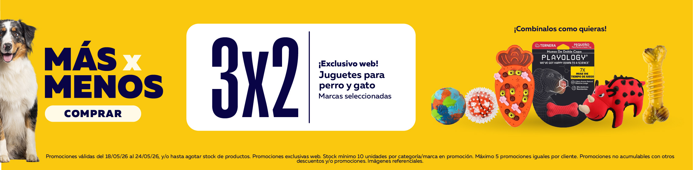 masxmenos juguetes