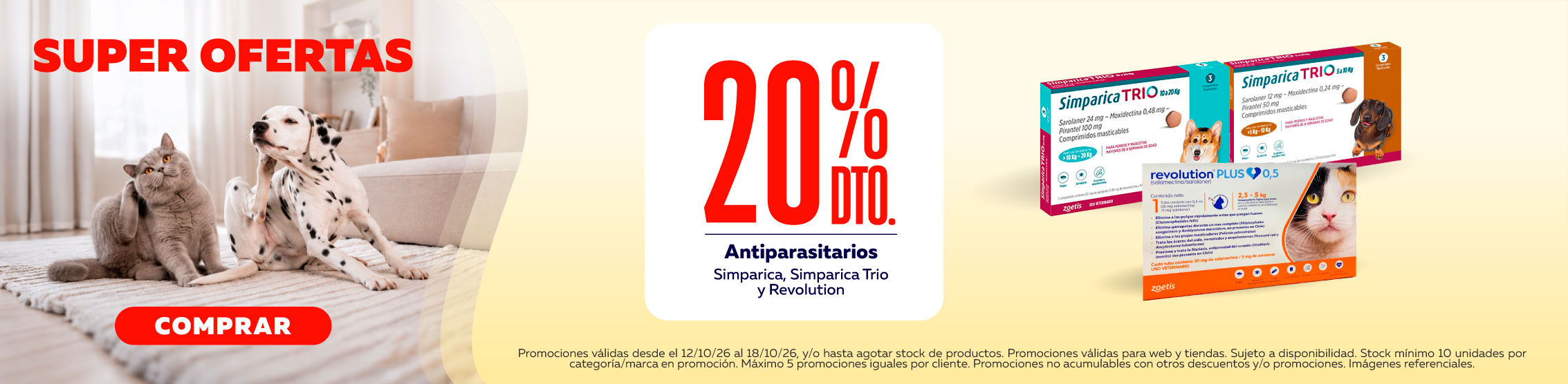 super ofertas antiparasitarios