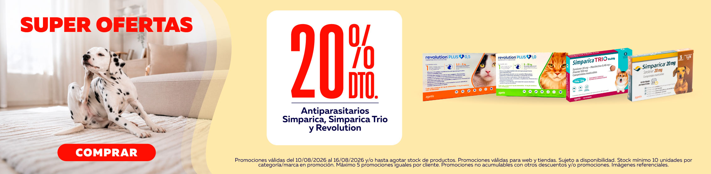 Semana del gato antiparasitarios