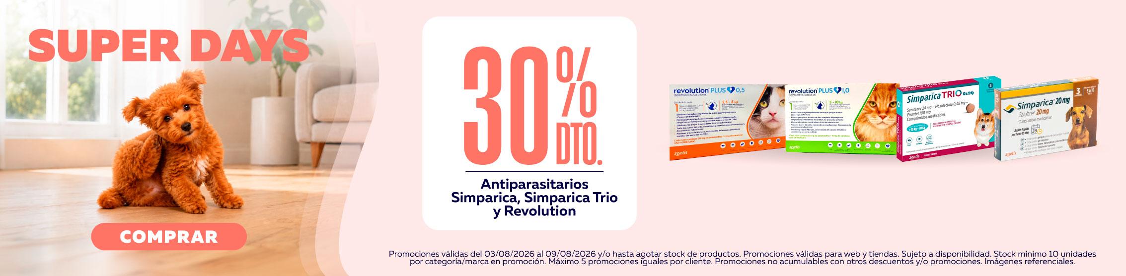 superdays antiparasitarios