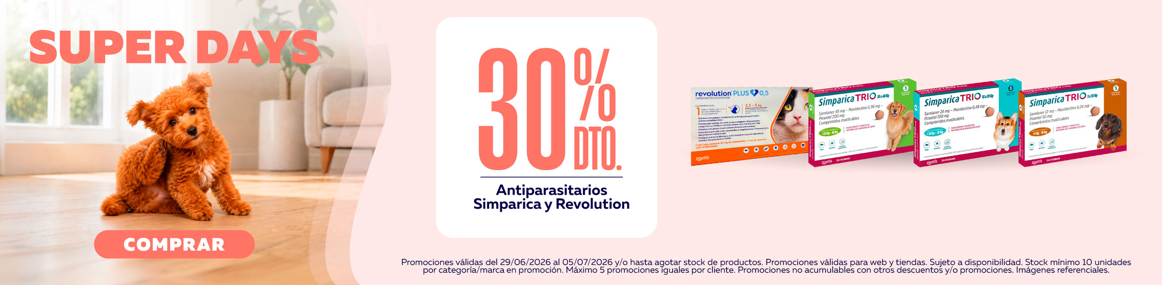 superdays antiparasitarios