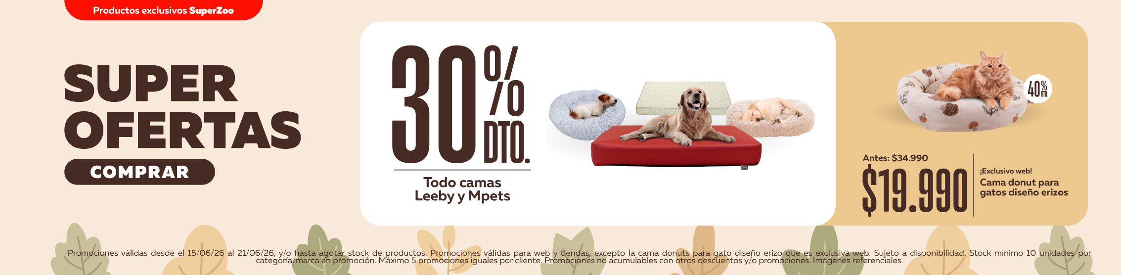 super ofertas camas