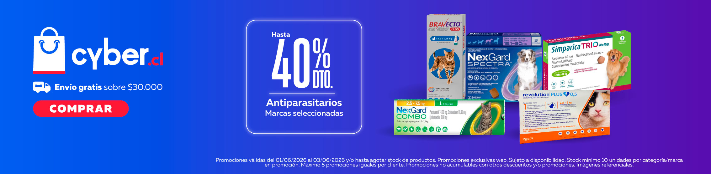 Cyber Antiparasitarios