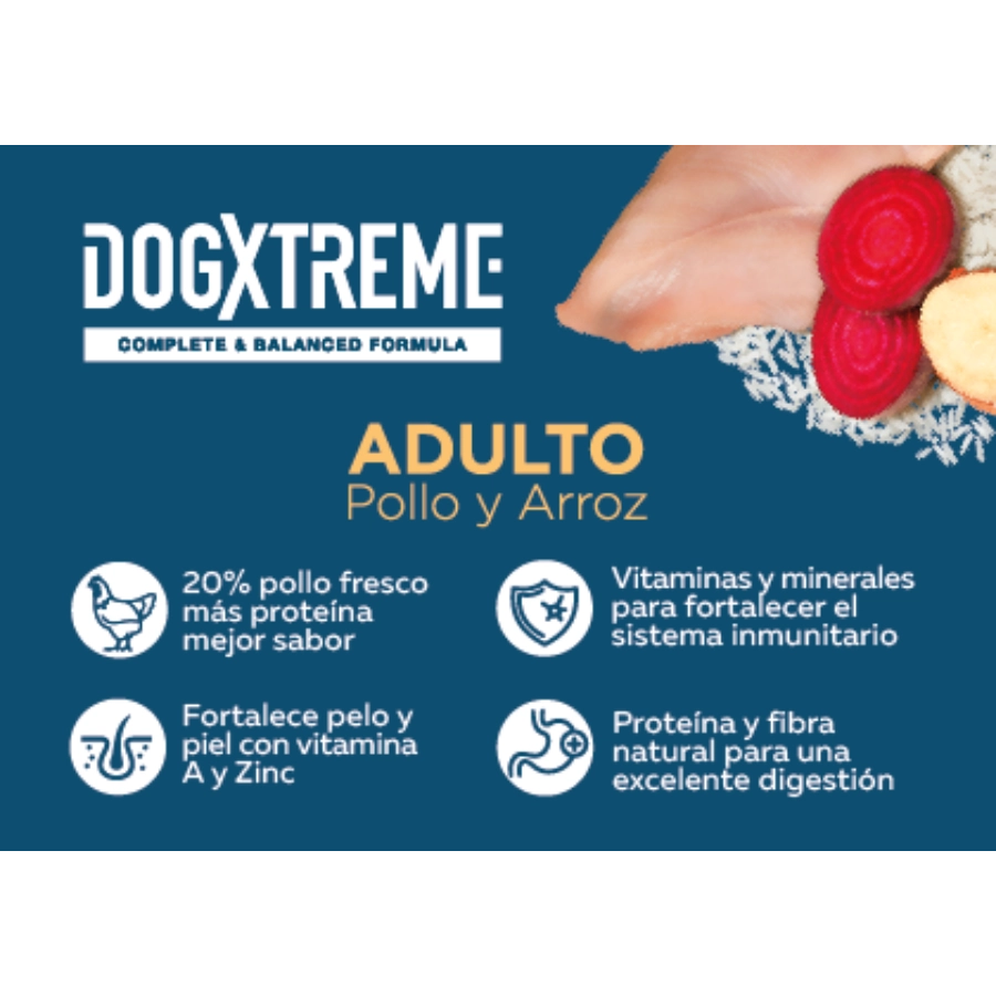 Dogxtreme Adulto Pollo Alimento Seco Perro, , large image number null