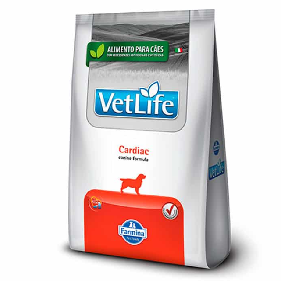 Vetlife Farmina Alimento Seco Medicado Cardiaco Perro