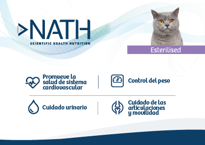 Nath Cat adulto esterilizado sabor pollo y arroz alimento para gatos, , large image number null
