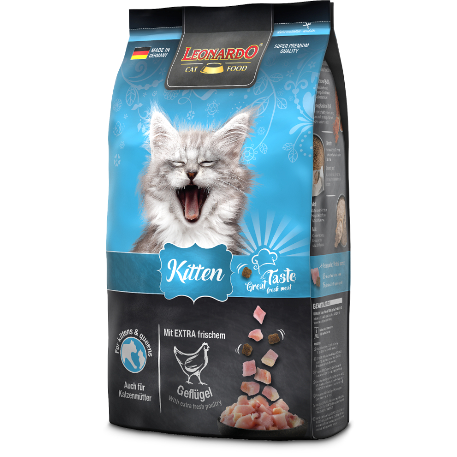 Leonardo Kitten alimento para gato, , large image number null