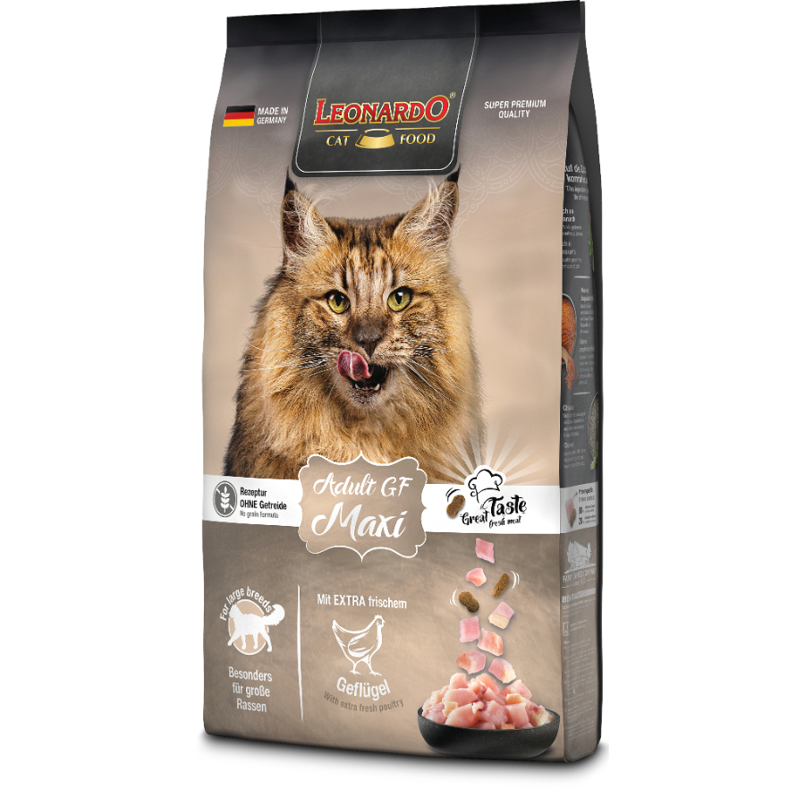 Leonardo Adult Maxi Gf alimento para gato, , large image number null
