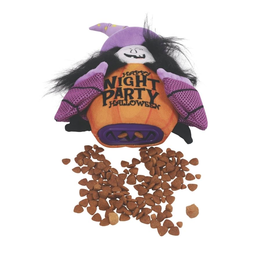 Mpets juguete dispensador de snacks bruja para perro, , large image number null