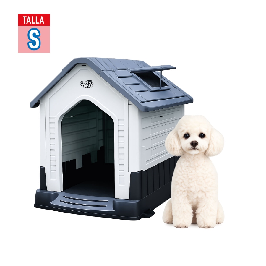 Casa Coolpets Azul Con Respirador Tama&ntilde;o S, , large image number null