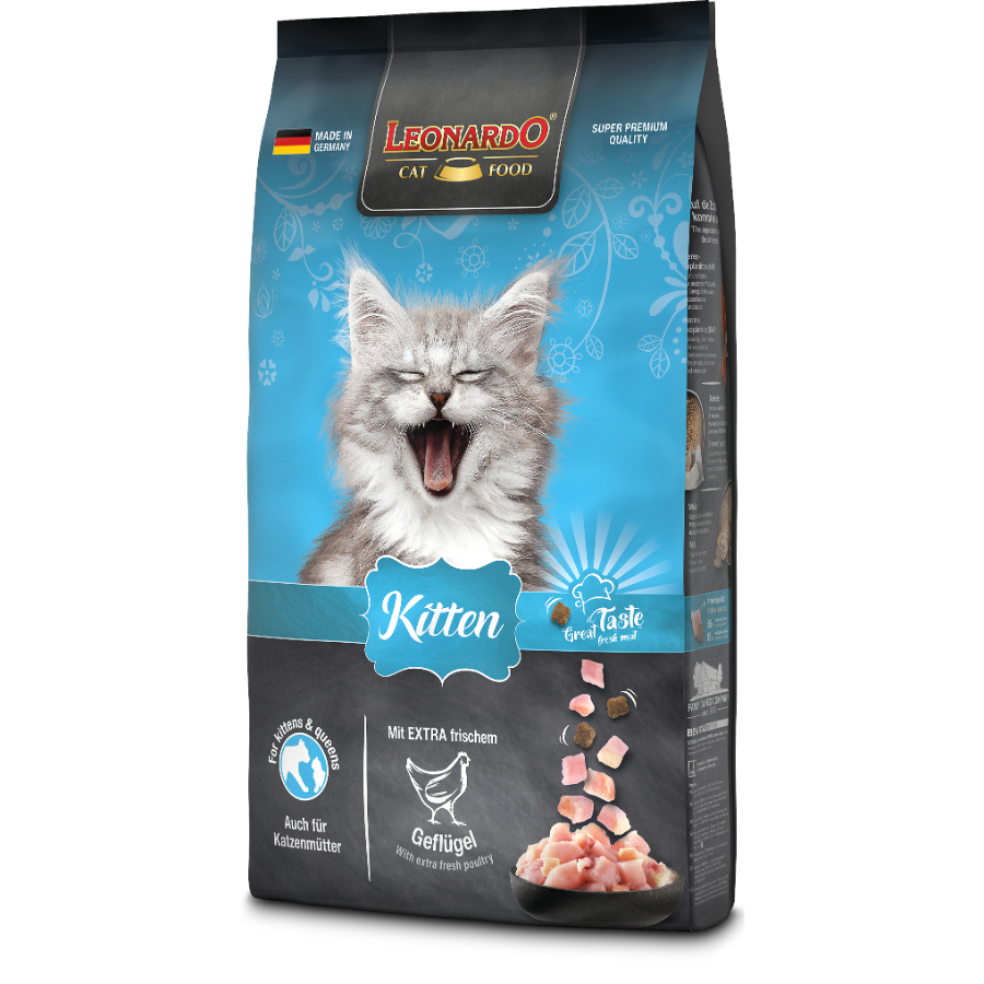 Leonardo Kitten alimento para gato, , large image number null