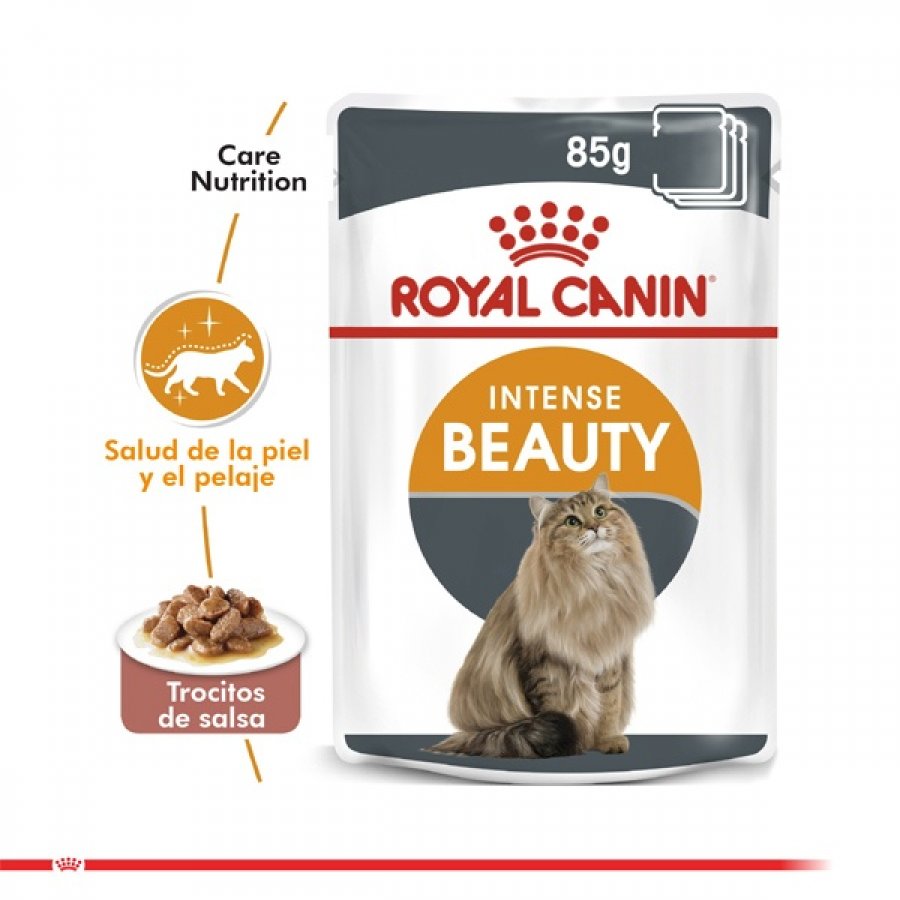 Royal Canin Adulto Intense Beauty alimento húmedo para gatos, , large image number null