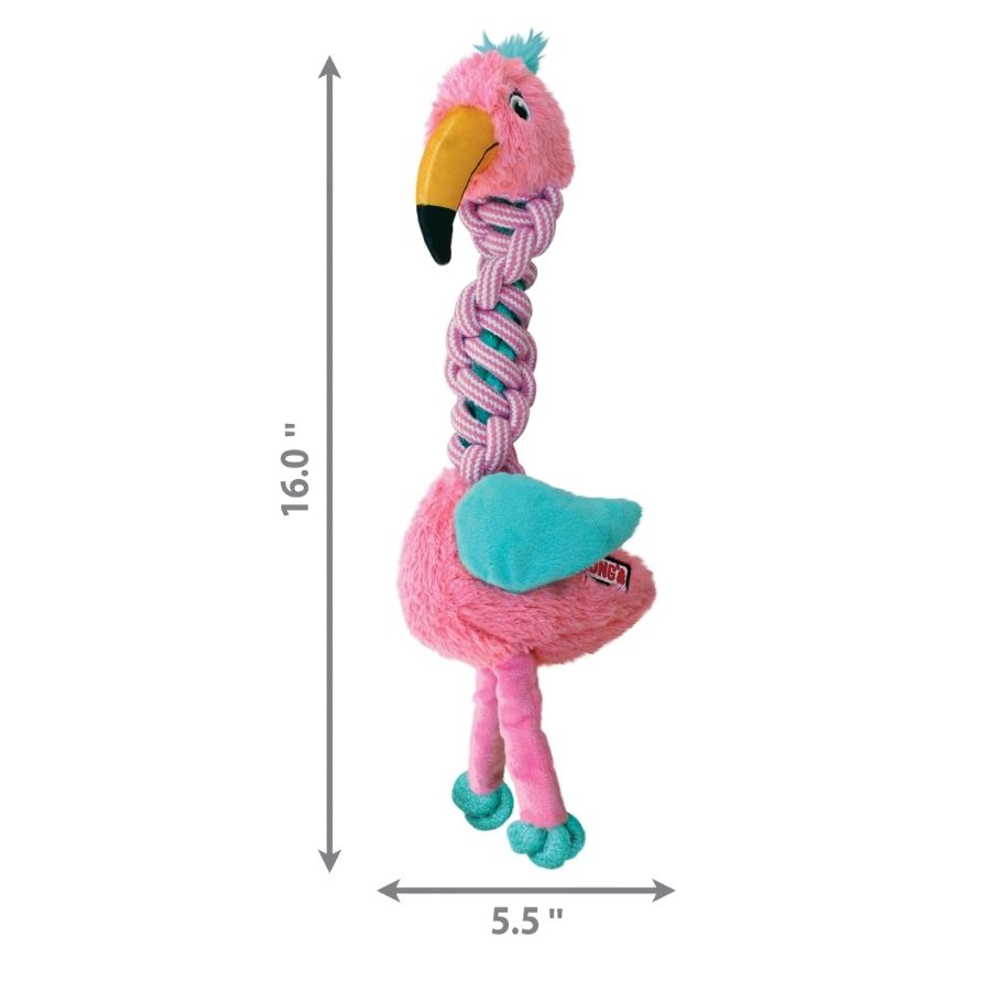 Peluche de flamenco con nudos y giros - surtido talla M/L, , large image number null