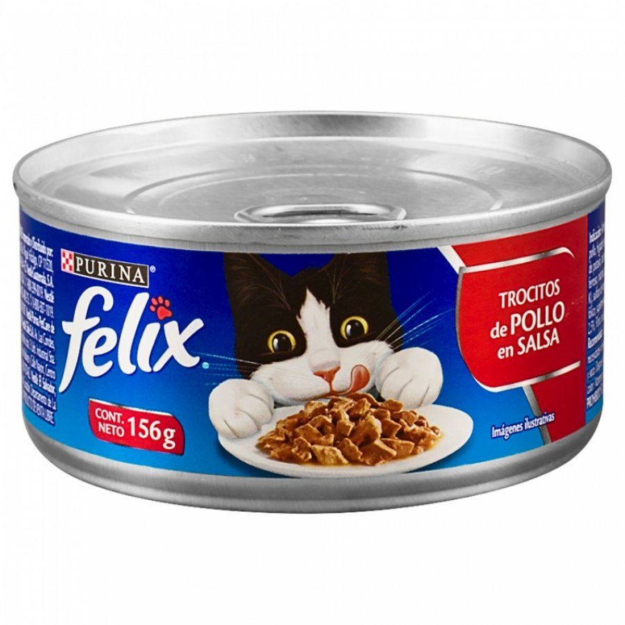 Felix meaty trocitos de pollo en salsa 156 GR, , large image number null