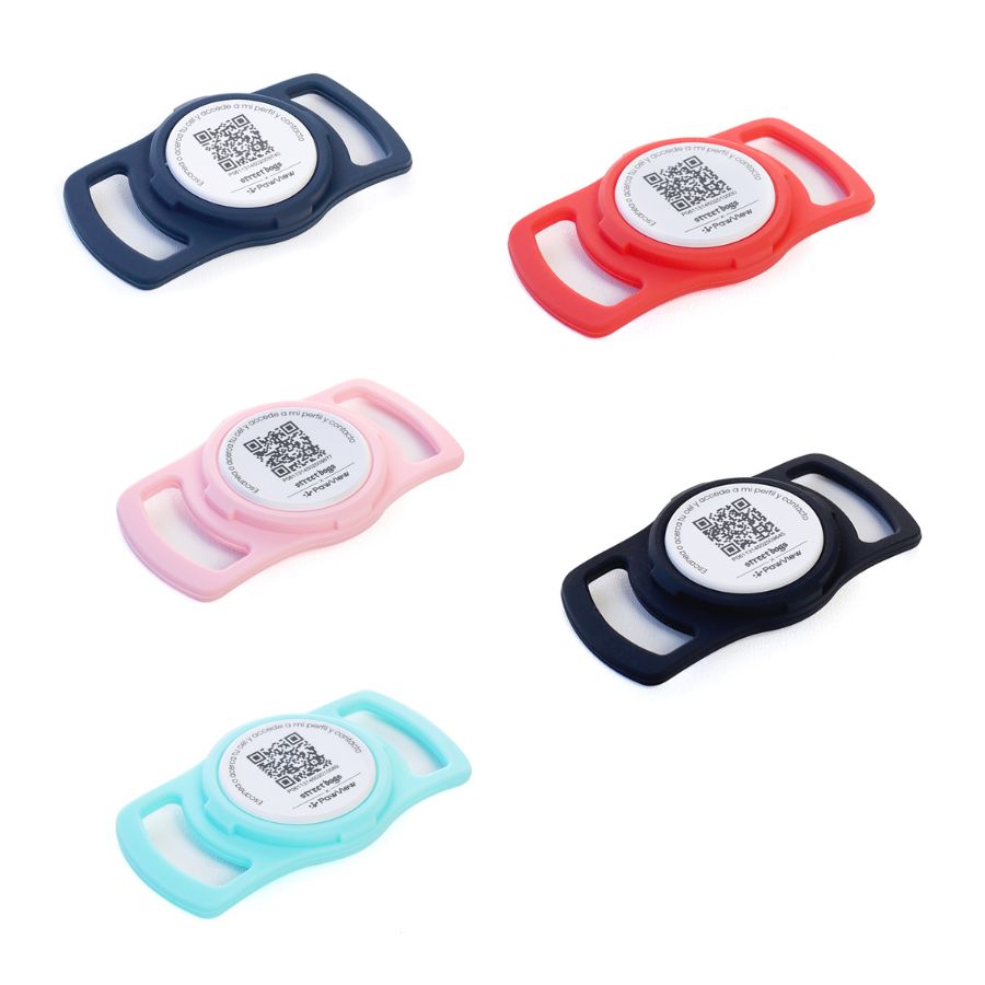 Placa de identificación inteligente - sujetador de airtag - tn005