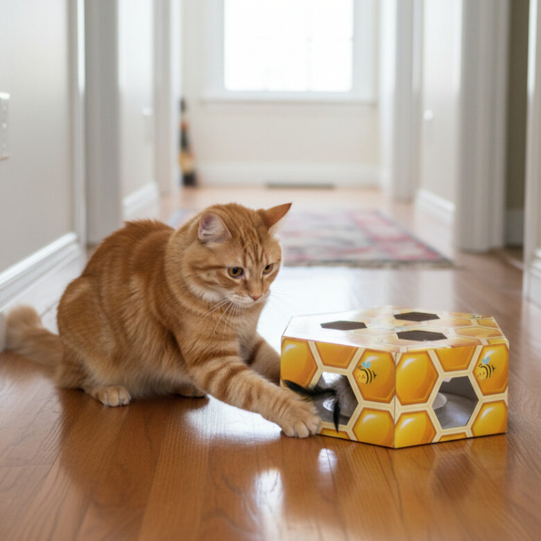 Tootoy! juguete panel de abeja interactivo para gato, , large image number null