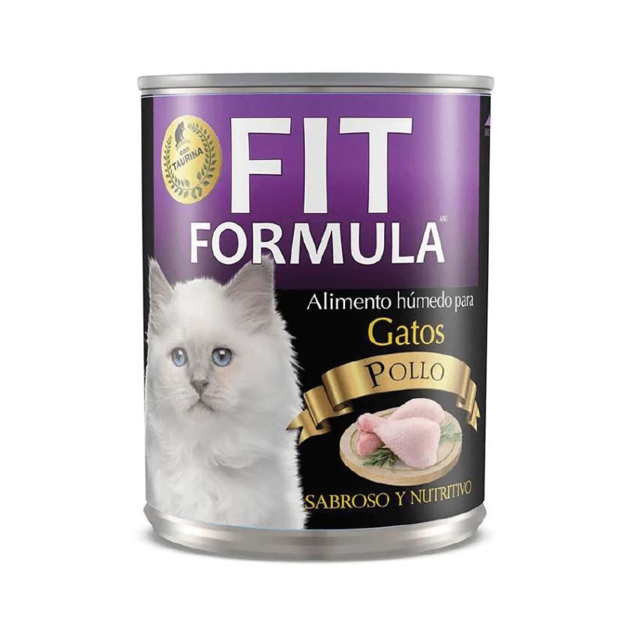 Fit Formula Lata sabor Pollo alimento húmedo para gatos, , large image number null