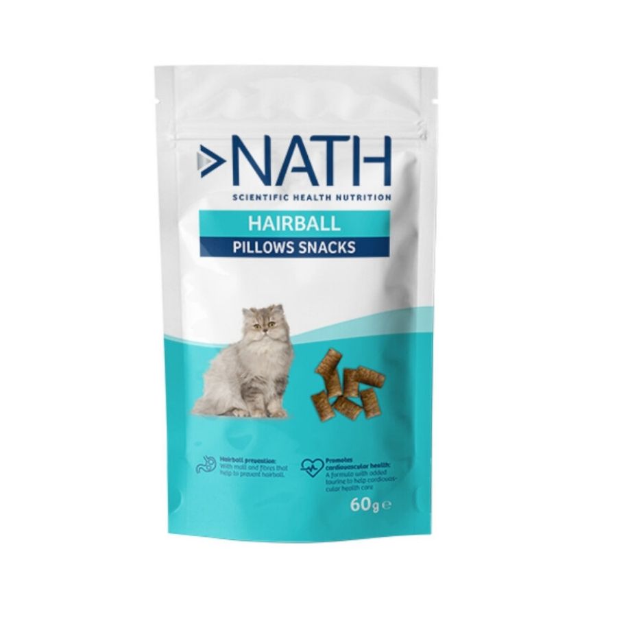 Nath cat adult snack hairball control 60 GR