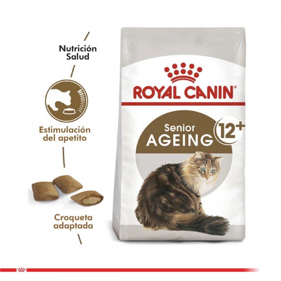 Royal Canin adulto ageing 12+ 2KG alimento para gato, , large image number null
