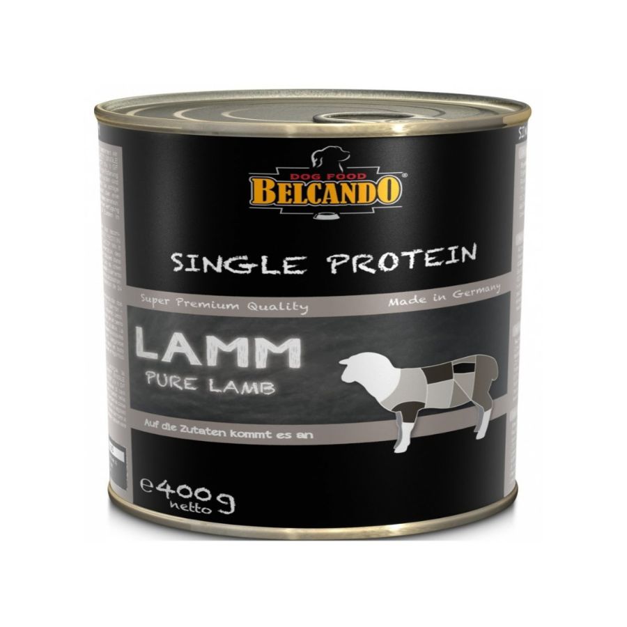 Belcando lata single protein cordero alimento húmedo para perros 400 GR, , large image number null