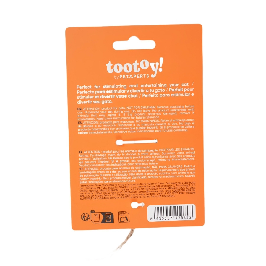 Tootoy! juguete rat&oacute;n r&aacute;pido interactivo para gato, , large image number null
