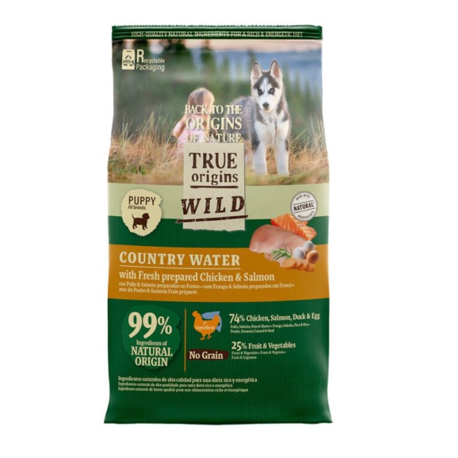 True Origins Wild Dog Puppy Country Water alimento para perro, , large image number null