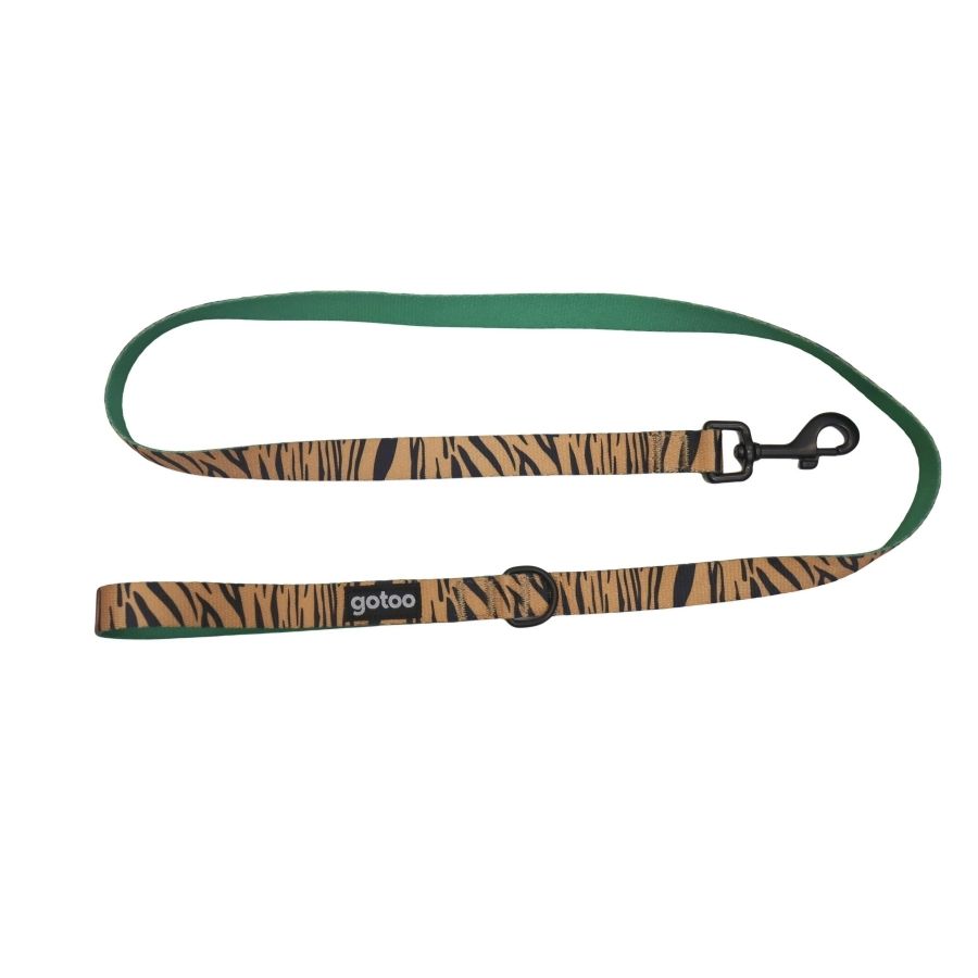 Correa con estampado de tigre para perros talla M, , large image number null