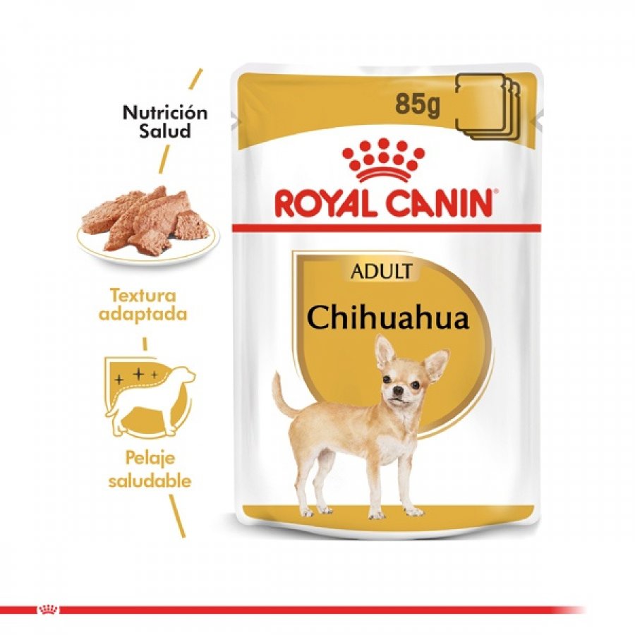 Royal canin adulto chihuahua alimento húmedo para perros 85GR, , large image number null