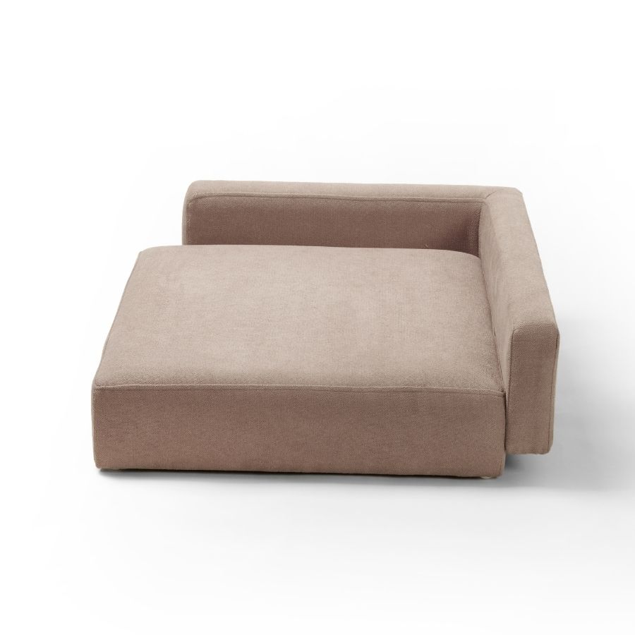 Leeby dog deluxe minimal natural  sofa taupe, , large image number null
