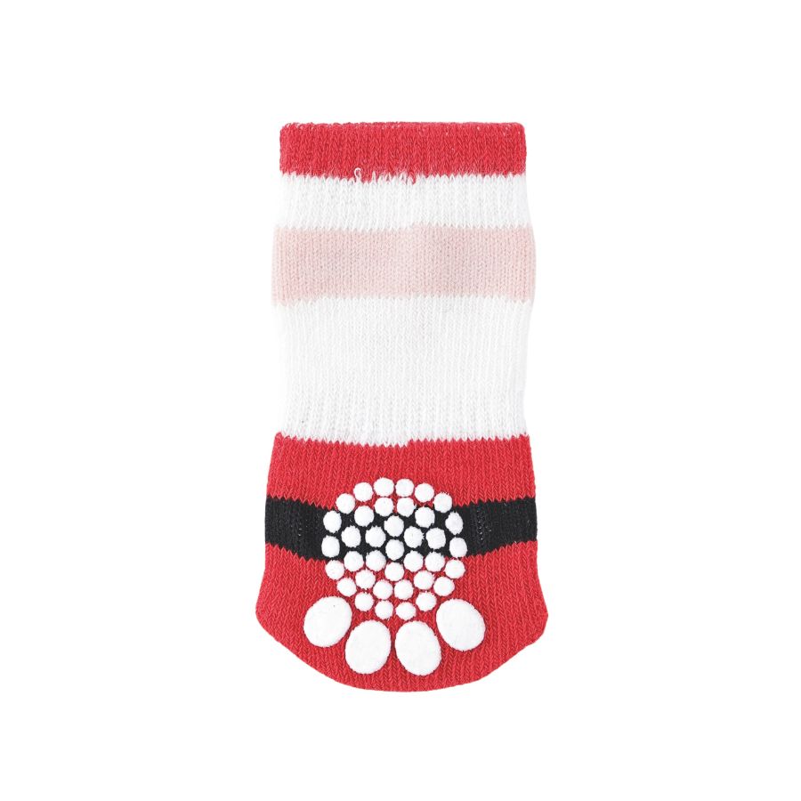 Accesorio navidad calcetin santa para perros 4 pcs, , large image number null