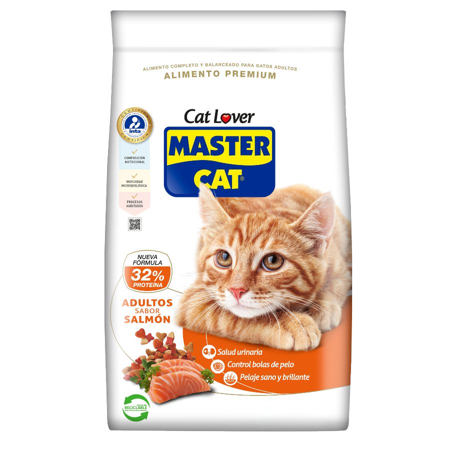 Master cat alimento para gatos adultos sabor salmón, , large image number null