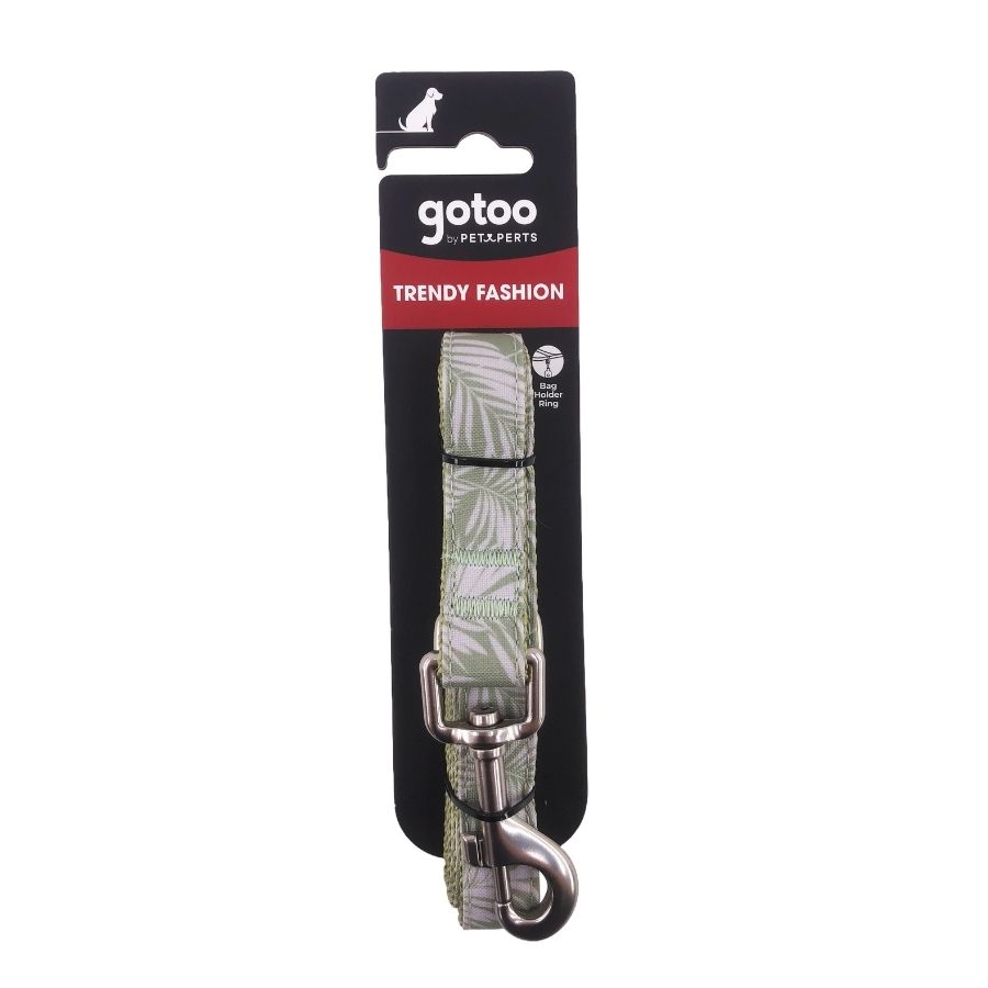 Correa Trendy Botanic con anilla portabolsas para perros, , large image number null