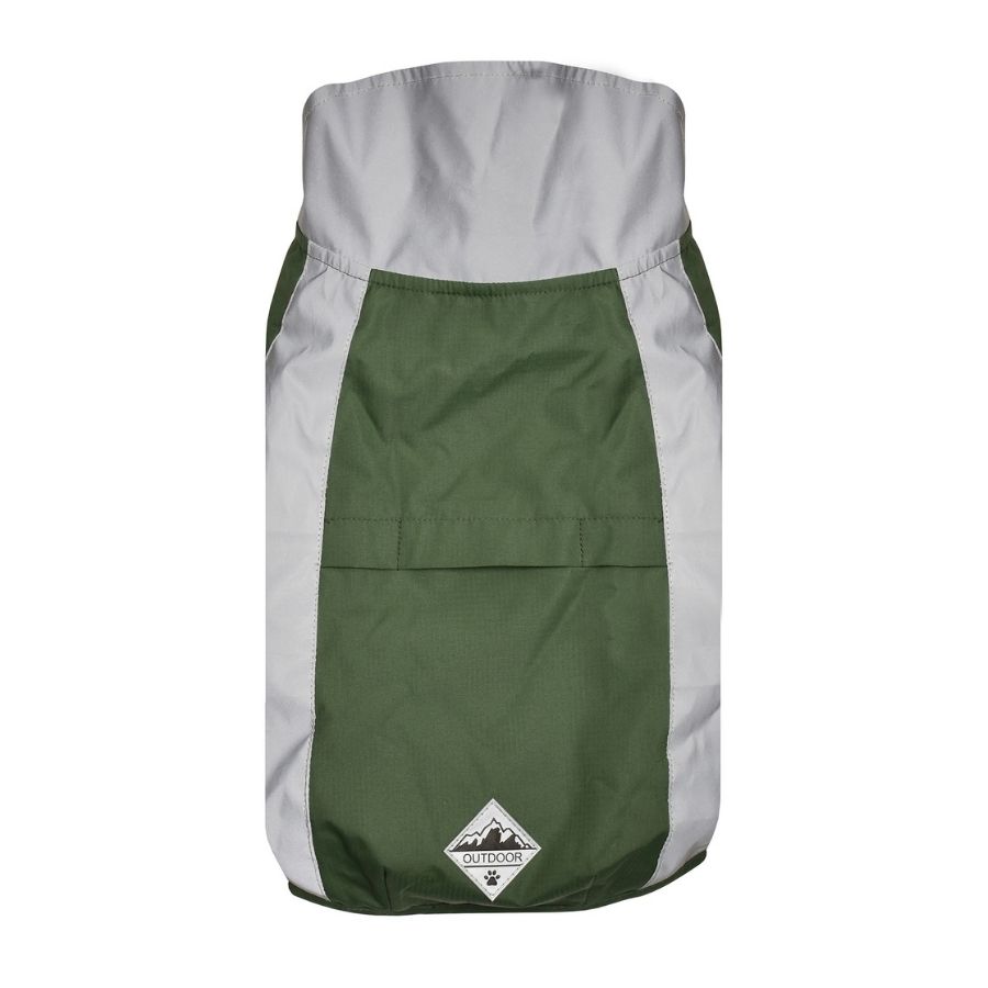 Outech impermeable dakar color verde para perros, , large image number null