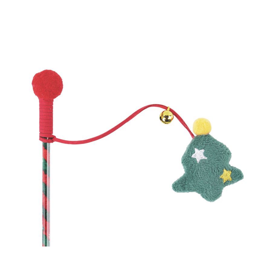 Juguete navidad varita árbol para gatos, , large image number null