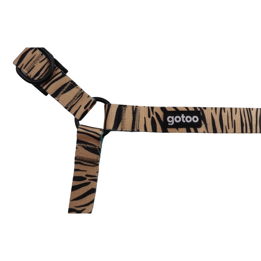Arnés con estampado animal print para perros, , large image number null