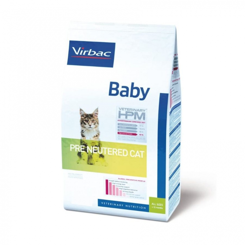Virbac Alimento Baby Pre Neutered Cat, , large image number null