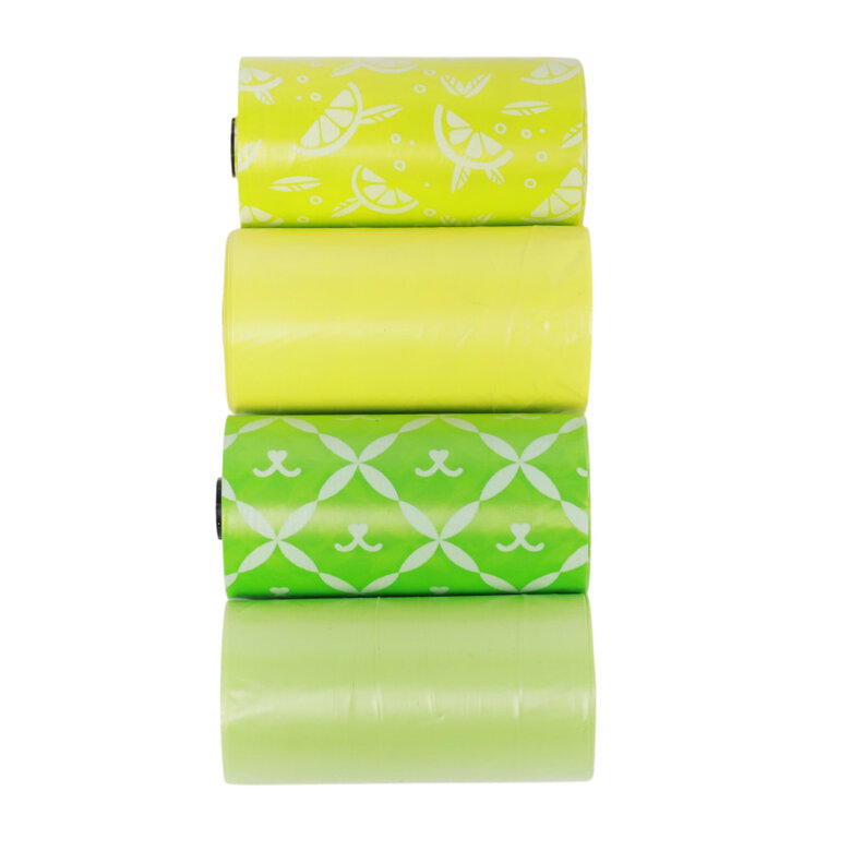 Bolsas recoge fecas Lim&oacute;n 4x15