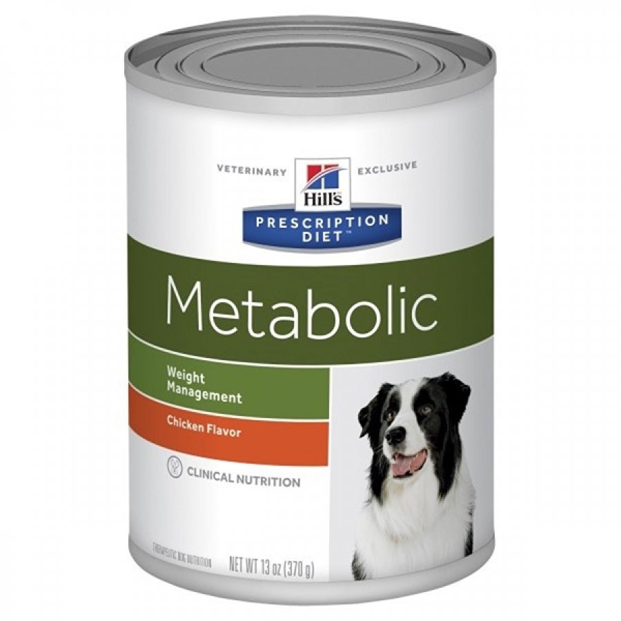 Hills lata canine metabolic alimento húmedo para perros 370 GR