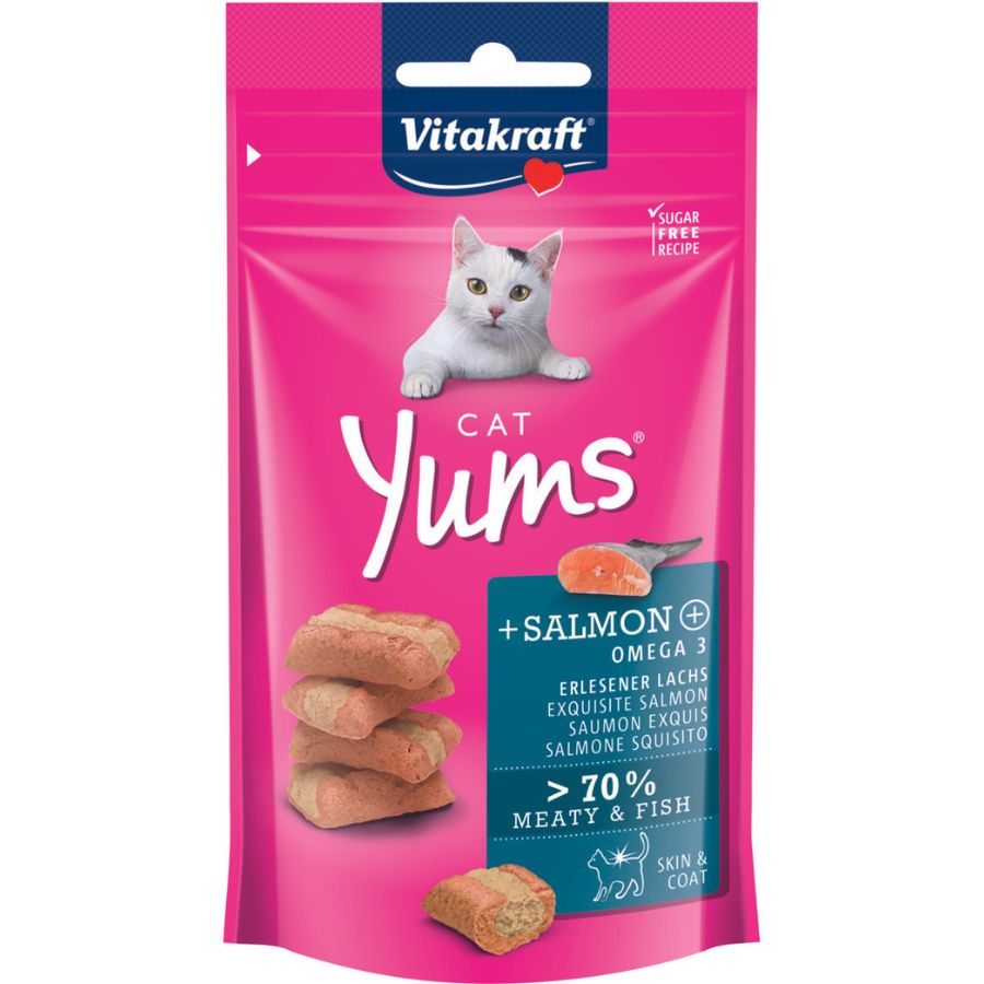 Vitakraft snack cat yums salmon 40 GR a $2.541