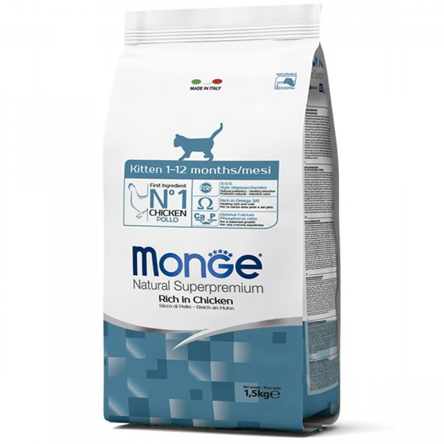 Monge Kitten pollo 1.5 KG 1.5 KG, , large image number null